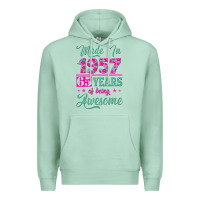 Seafoam made in 1957, 65 years of being awesome kopya Premium Hoodie - Jasminsmagicworld