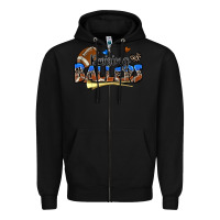 Black raising ballers football Zipper Hoodie - Zillion Design Studio