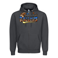 Smoke raising ballers football Zipper Hoodie - Zillion Design Studio