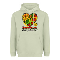 Matcha juneteenth 1865 graffiti Heavyweight Hoodie - HRA Design Shop