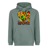 Sage juneteenth 1865 graffiti Heavyweight Hoodie - HRA Design Shop
