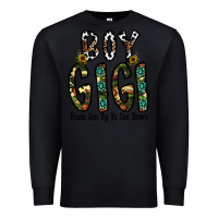 Black boy gigi from son up to son down Premium Sweatshirt - CowhideDigitalArt