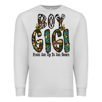 Dove Grey boy gigi from son up to son down Premium Sweatshirt - CowhideDigitalArt
