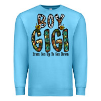 Ocean Blue boy gigi from son up to son down Premium Sweatshirt - CowhideDigitalArt