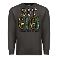 Smoke boy gigi from son up to son down Premium Sweatshirt - CowhideDigitalArt