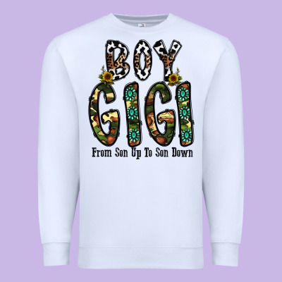Boy Gigi From Son Up To Son Down Premium Sweatshirt Designed By Cowhidedigitalart