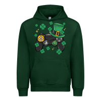 Forest Green video game st patricks day Urban Hoodie - MaliasSmallBusiness