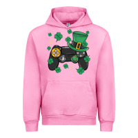 Fuchsia Pink video game st patricks day Urban Hoodie - MaliasSmallBusiness