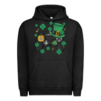Pigment Black video game st patricks day Urban Hoodie - MaliasSmallBusiness