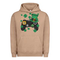 Pigment Burro video game st patricks day Urban Hoodie - MaliasSmallBusiness