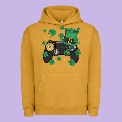 Video Game St Patricks Day Urban Hoodie Designed By Maliassmallbusiness