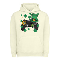 Pigment Pistachio video game st patricks day Urban Hoodie - MaliasSmallBusiness