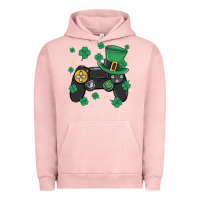 Pigment Salmon video game st patricks day Urban Hoodie - MaliasSmallBusiness