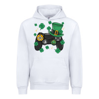 White video game st patricks day Urban Hoodie - MaliasSmallBusiness