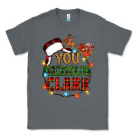 Charcoal Heather you serious clark Classic Tee - Zillion Design Studio