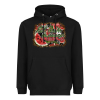 Black hot mom summer Heavyweight Hoodie - SublimationCraftShop