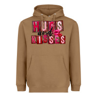 Hugs And Kisses Heavyweight Hoodie | Teevron