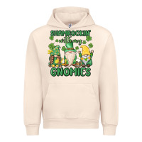 Sandshell shamrock with my gnomies Urban Hoodie - MaliasSmallBusiness