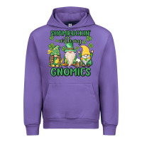 Tulip shamrock with my gnomies Urban Hoodie - MaliasSmallBusiness