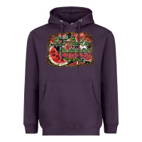 Plum hot nana summer Heavyweight Hoodie - SublimationCraftShop