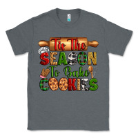Charcoal Heather tih the season to bake cookies Classic Tee - Zillion Design Studio
