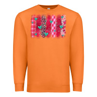 Carrot valentines day brushstroke Premium Sweatshirt - OliviaCreatesArt