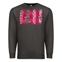 Smoke valentines day brushstroke Premium Sweatshirt - OliviaCreatesArt