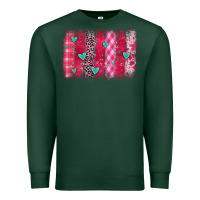 Valentines Day Brushstroke Premium Sweatshirt | Teevron