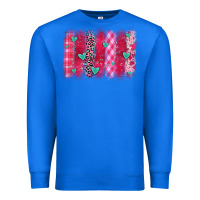 True Royal valentines day brushstroke Premium Sweatshirt - OliviaCreatesArt