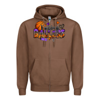 Chestnut raising ballers basketball Zipper Hoodie - Zillion Design Studio