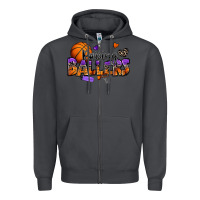 Smoke raising ballers basketball Zipper Hoodie - Zillion Design Studio