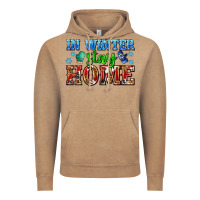 Vintage Coffee in winter stay home with gloves Vintage Hoodie - AdoDesignShop