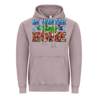 Vintage Zinc in winter stay home with gloves Vintage Hoodie - AdoDesignShop