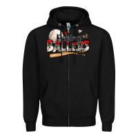 Black raising ballers baseball Zipper Hoodie - Zillion Design Studio