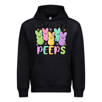 Black what's up peeps Urban Hoodie - MaliasSmallBusiness
