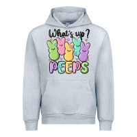 Heather Grey what's up peeps Urban Hoodie - MaliasSmallBusiness