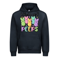 Navy what's up peeps Urban Hoodie - MaliasSmallBusiness