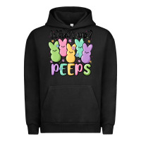 Pigment Black what's up peeps Urban Hoodie - MaliasSmallBusiness