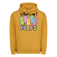 Pigment Peanut Butter what's up peeps Urban Hoodie - MaliasSmallBusiness