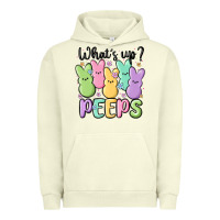 Pigment Pistachio what's up peeps Urban Hoodie - MaliasSmallBusiness