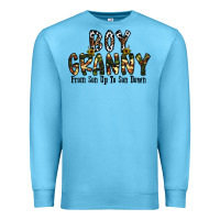 Ocean Blue boy granny from son up to sondown Premium Sweatshirt - CowhideDigitalArt