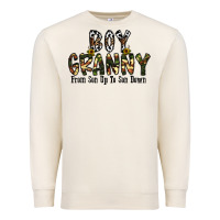 Sandshell boy granny from son up to sondown Premium Sweatshirt - CowhideDigitalArt