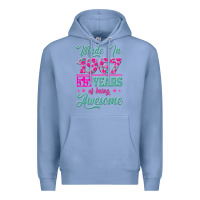 Colony Blue made in 1967, 55 years of being awesome Premium Hoodie - Jasminsmagicworld
