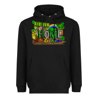 Black home sweet home Heavyweight Hoodie - FaDigitalArtStudio