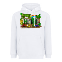 White home sweet home Heavyweight Hoodie - FaDigitalArtStudio