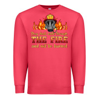 Cardinal the fire with firefighter air mask Premium Sweatshirt - HRA Design Shop