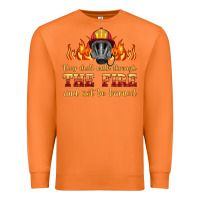 Carrot the fire with firefighter air mask Premium Sweatshirt - HRA Design Shop