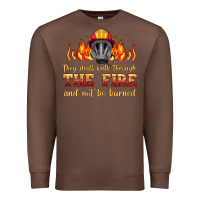 Chestnut the fire with firefighter air mask Premium Sweatshirt - HRA Design Shop