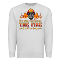 Dove Grey the fire with firefighter air mask Premium Sweatshirt - HRA Design Shop