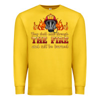 Lemon the fire with firefighter air mask Premium Sweatshirt - HRA Design Shop